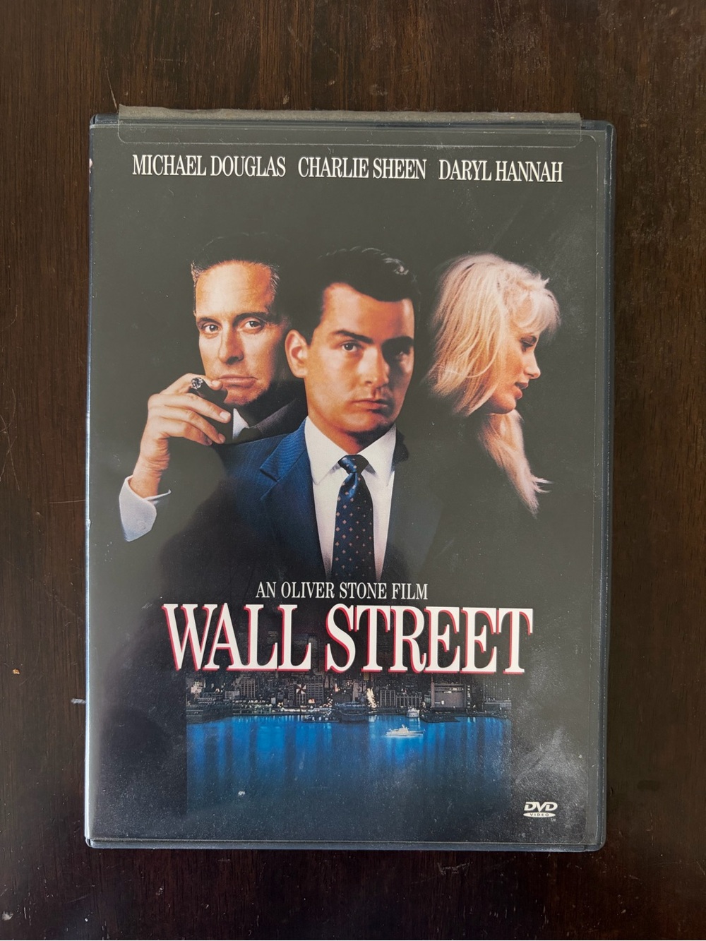 Wall Street Staring Charlie Sheen dvd